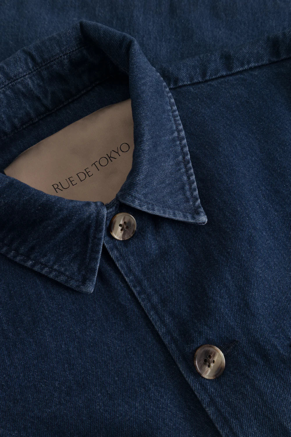 Rue de Tokyo Cameron Heavy Denim Jacket | Dark Indigo