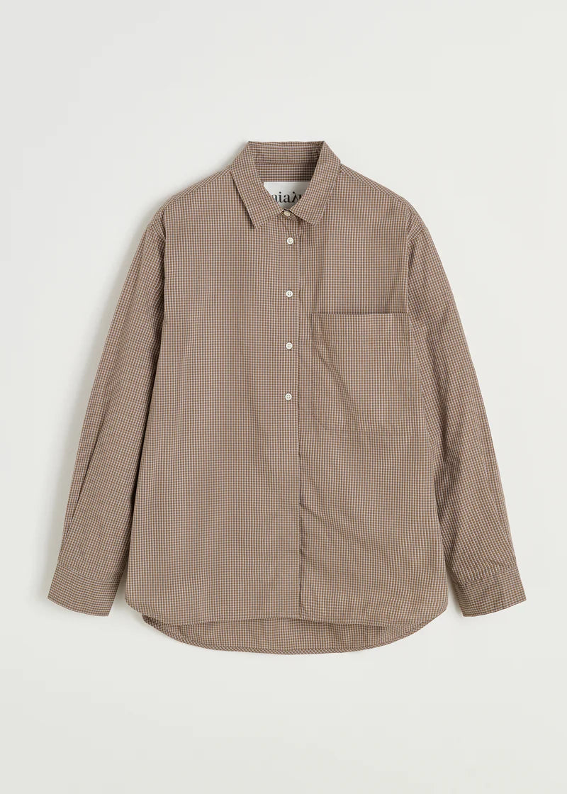 Aiayu Lynette Shirt Check | Mix Fossil