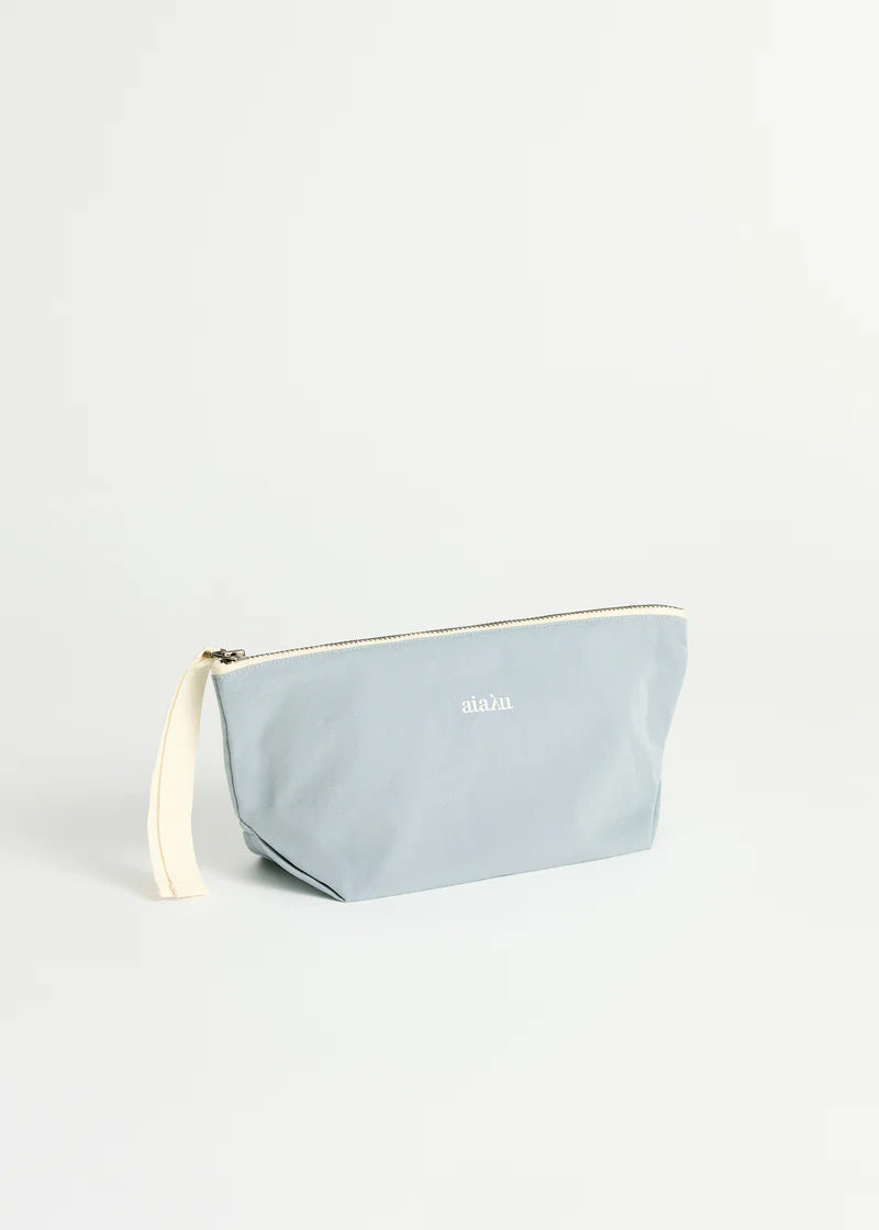 Aiayu Pouch Mini Heavy Poplin | Pacific