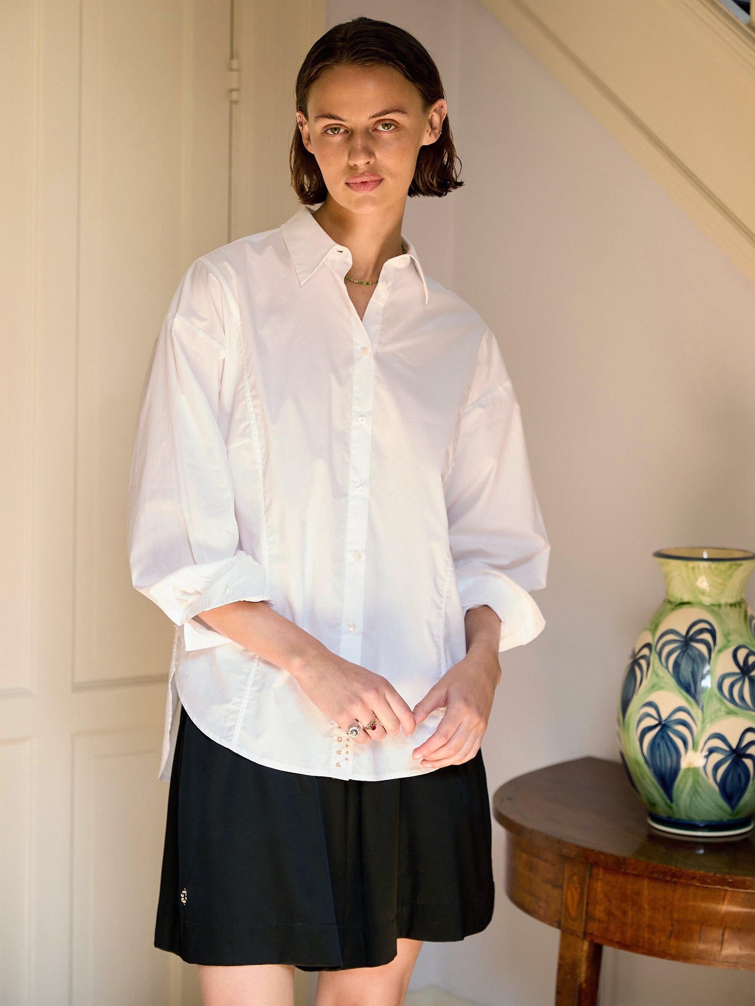 Proem Parades Dagmar Heart Shirt | White