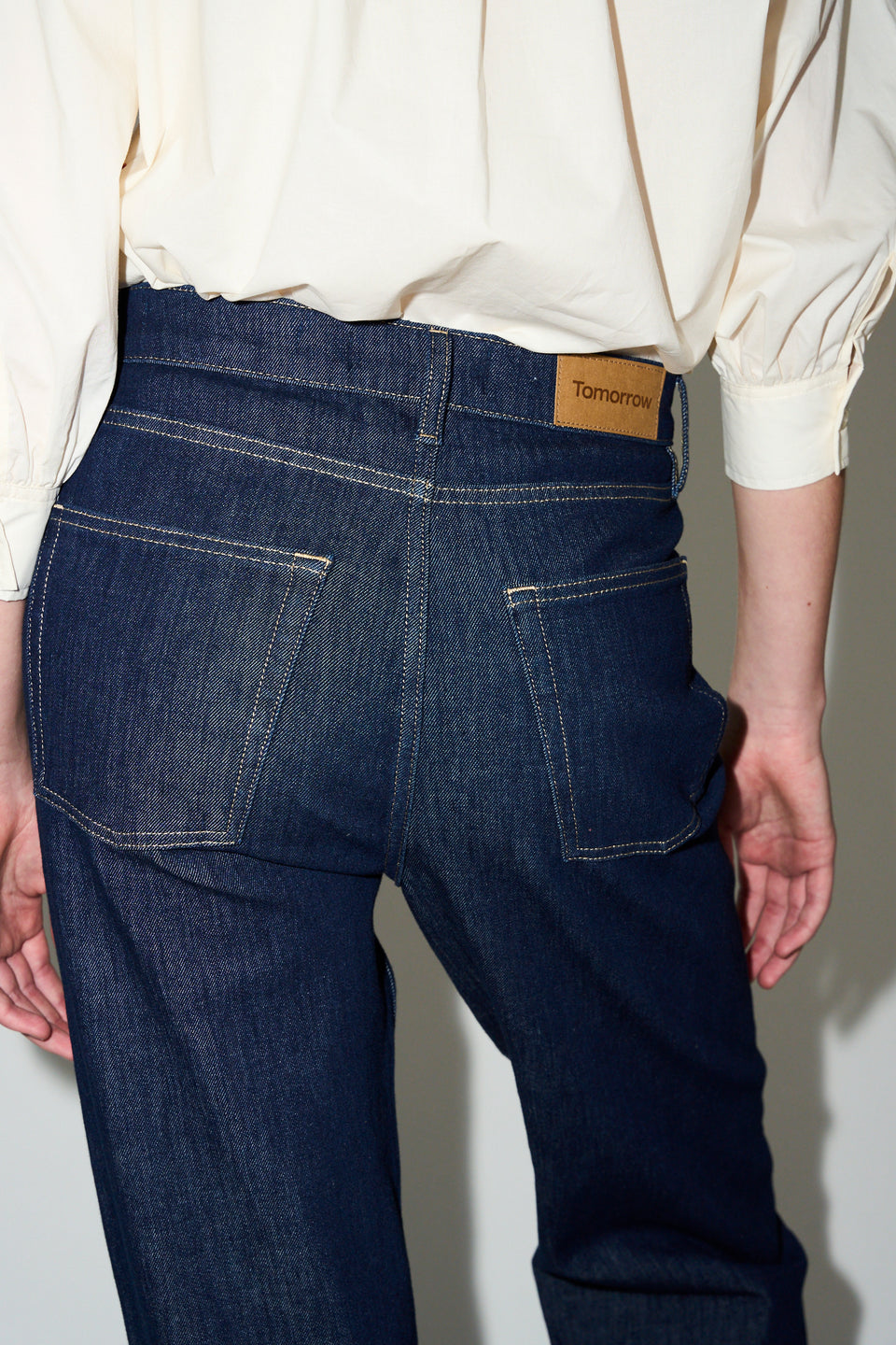 Tomorrow TMRW Brown Jeans | Como Rinse