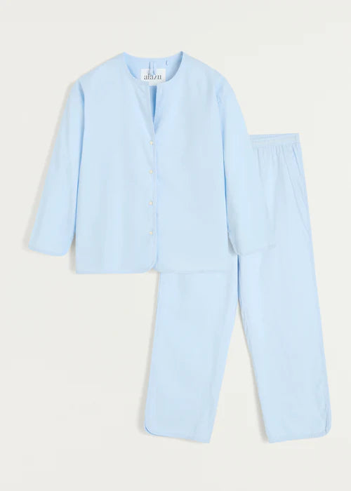 Aiayu Pyjamas Poplin | Blue Eyes