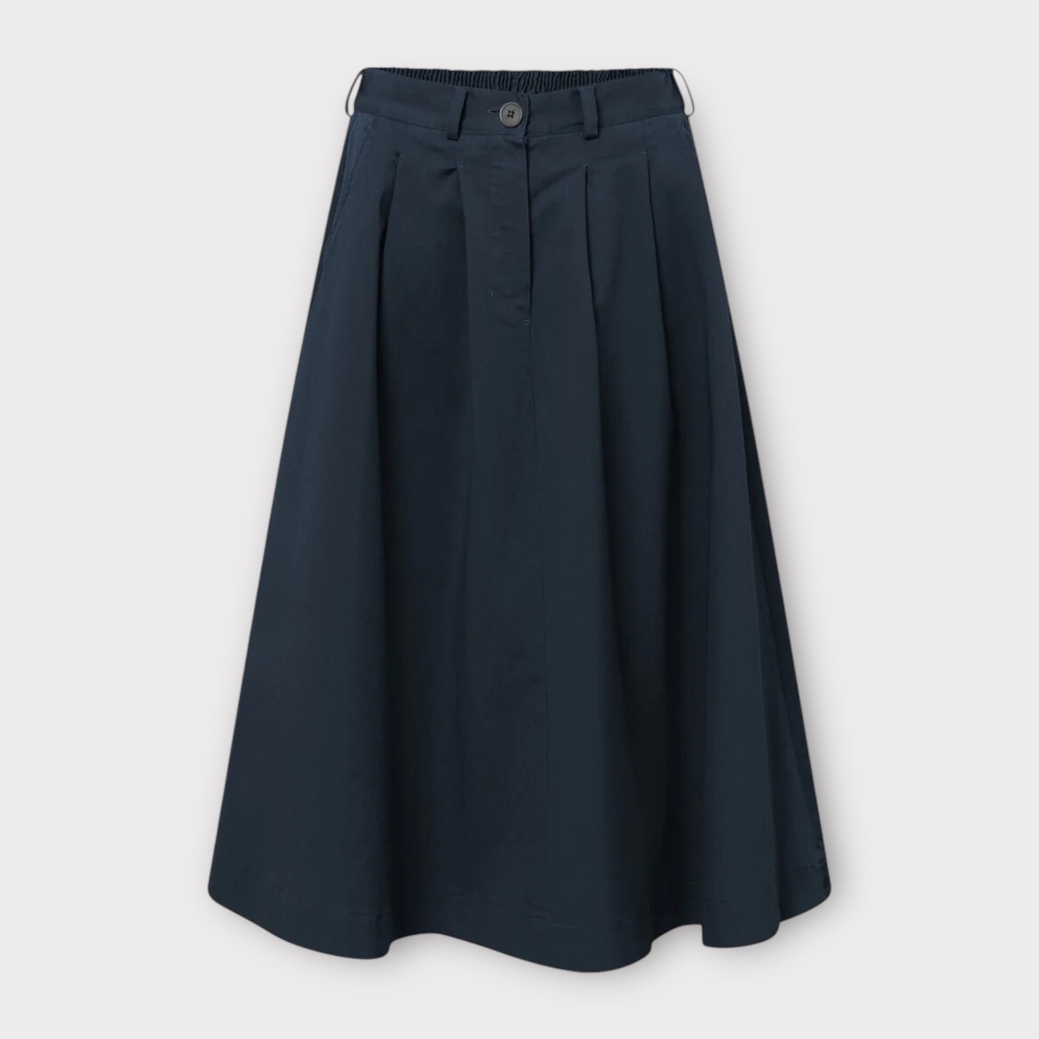 Rue de Tokyo Pen skirt Pre Dyed Twill | Dark Navy