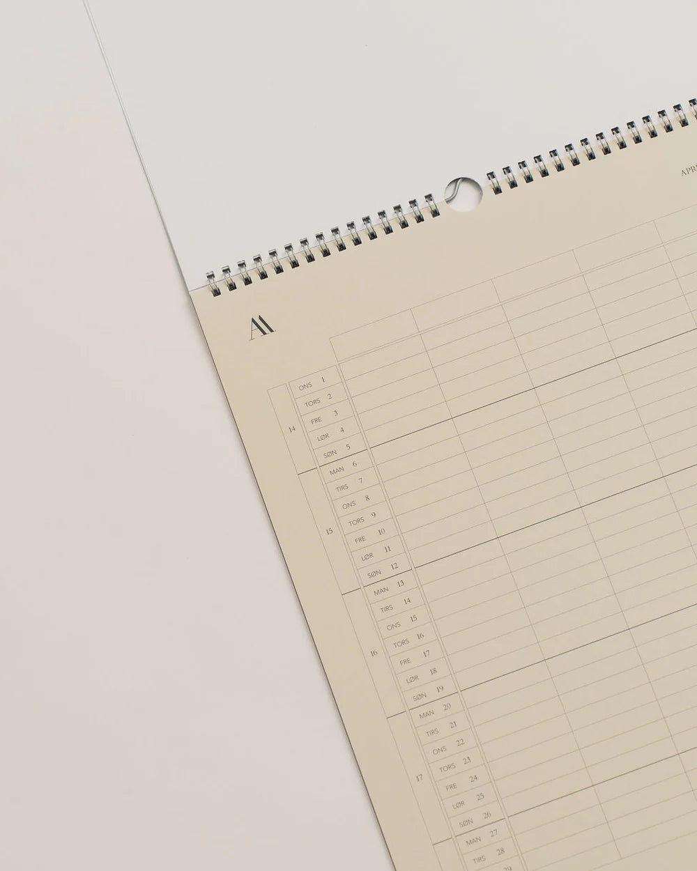 Atelier Aarhus | Vægkalender 2026