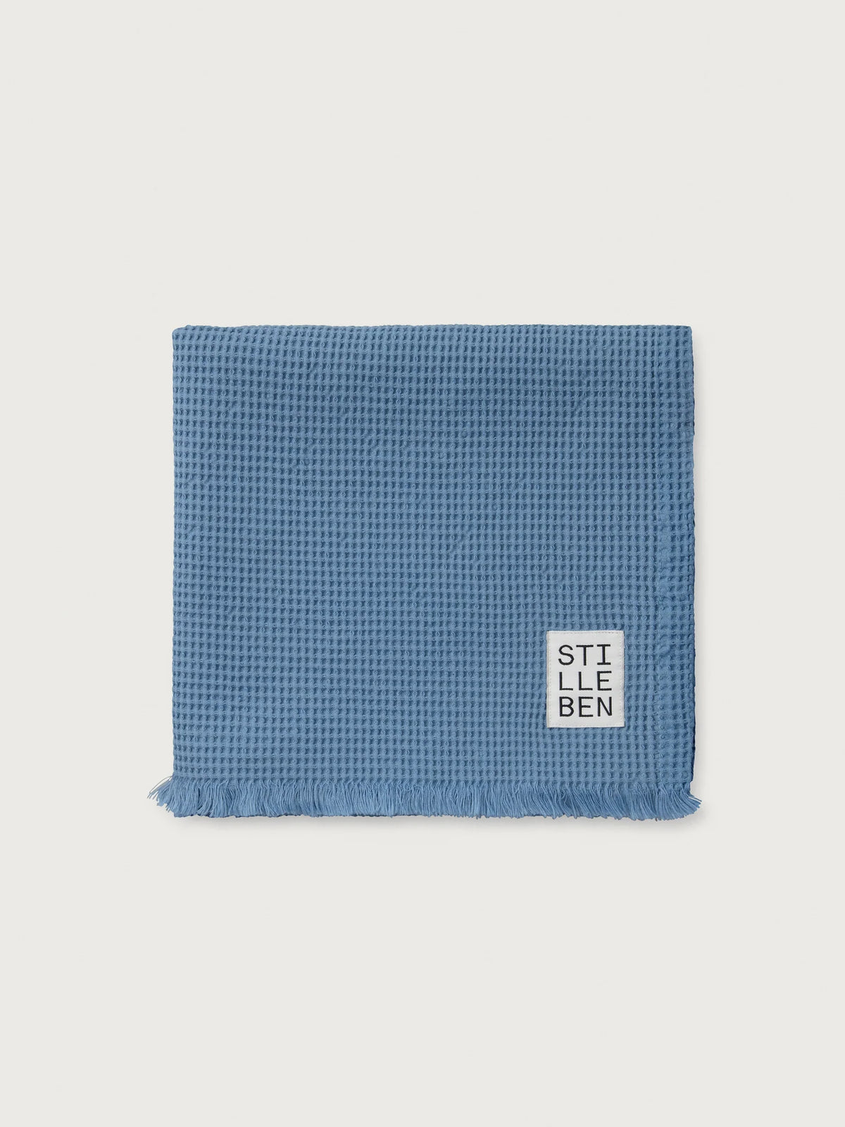 Stilleben Hand Towel Waffle | Denim Blue | 55 x 100 cm | Håndklæde