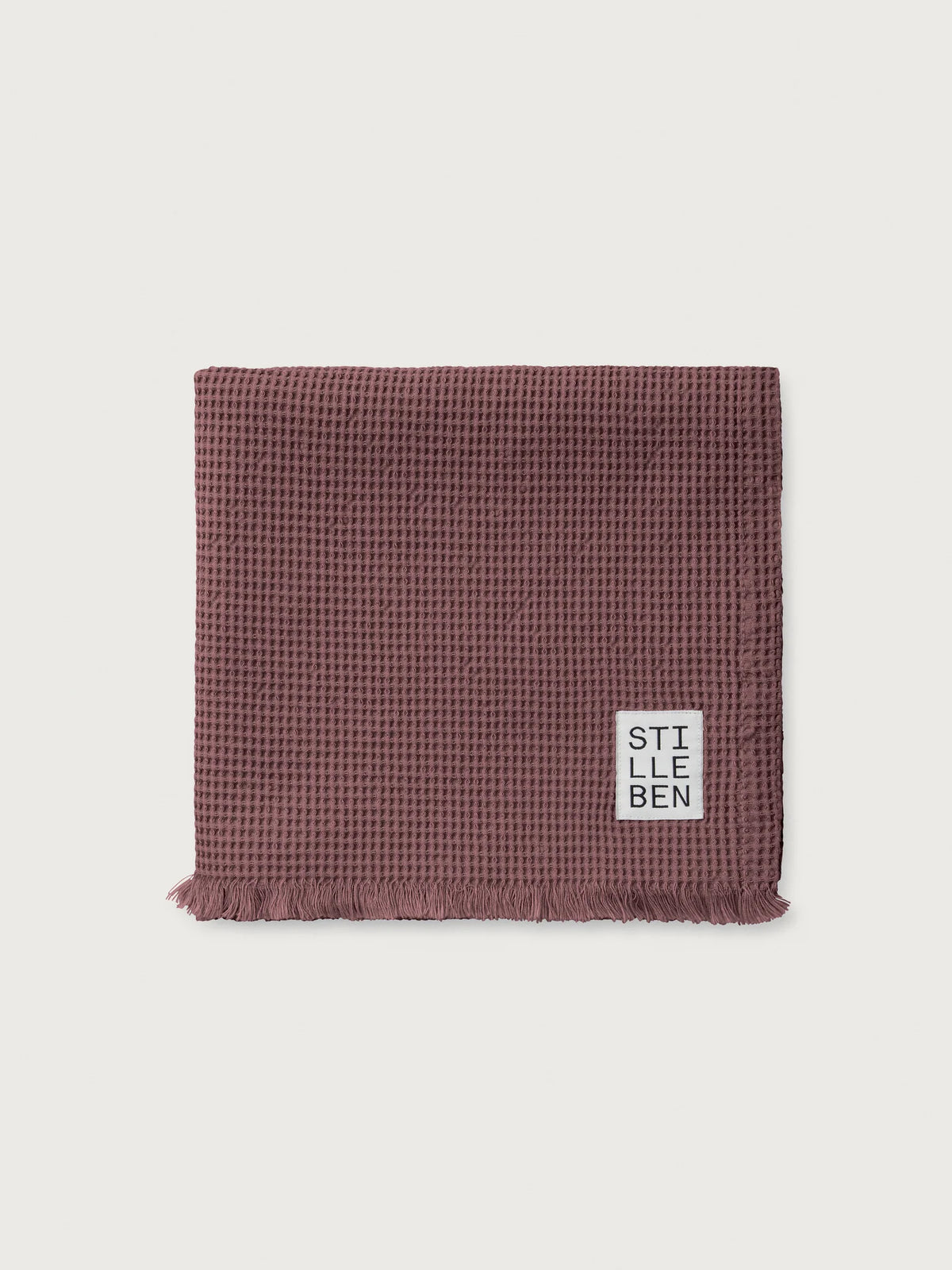 Stilleben Hand Towel Waffle | Rusty Brown | 55 x 100 cm | Håndklæde