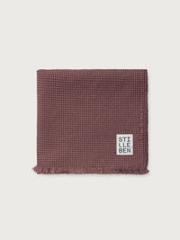 Stilleben Hand Towel Waffle | Rusty Brown | 55 x 100 cm | Håndklæde