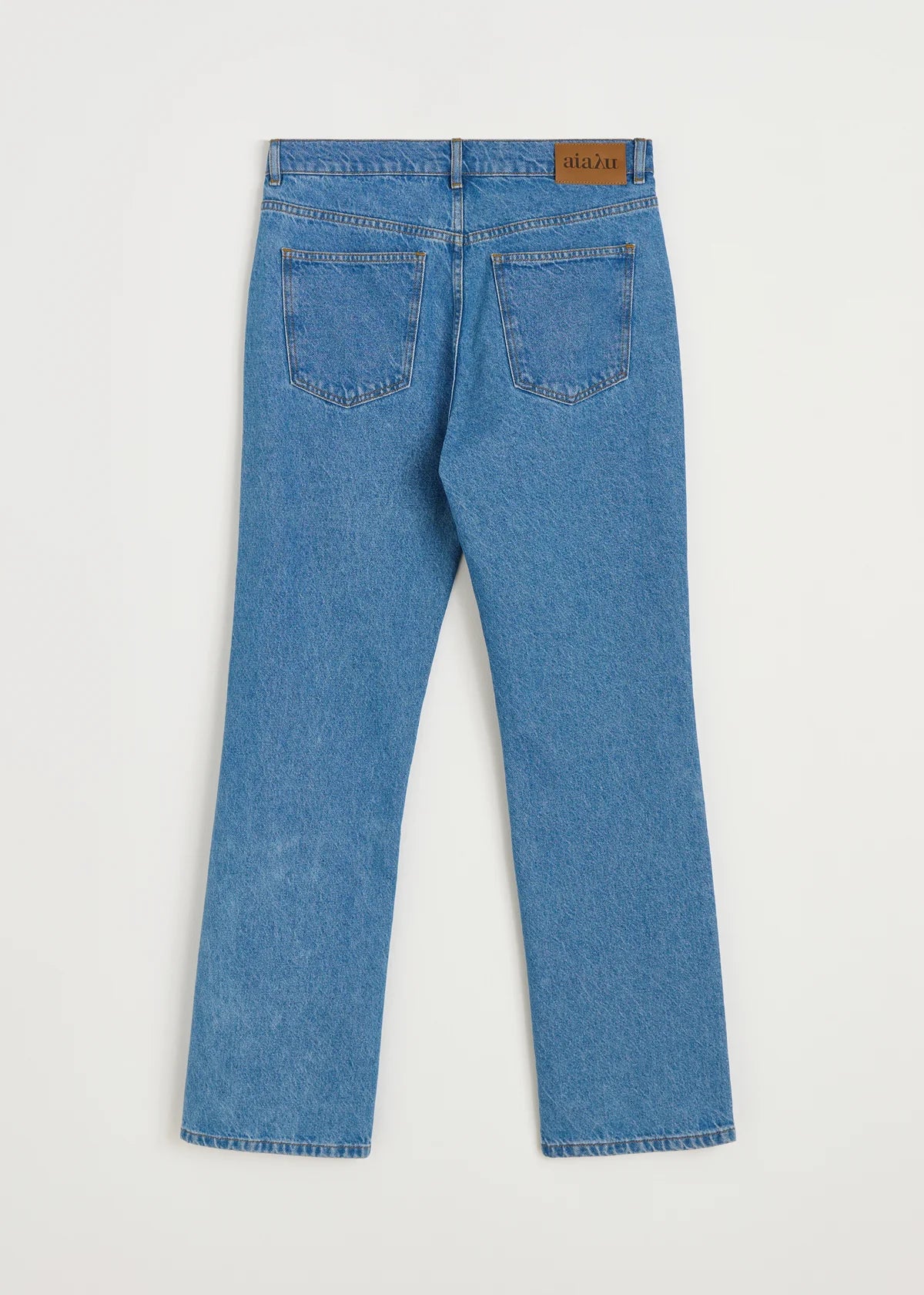 Aiayu Cooper Highwaist Straight Jeans | Clear Blue