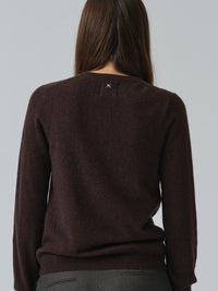 People's Republic of Cashmere  | Fitted Roundneck | Black Truffle