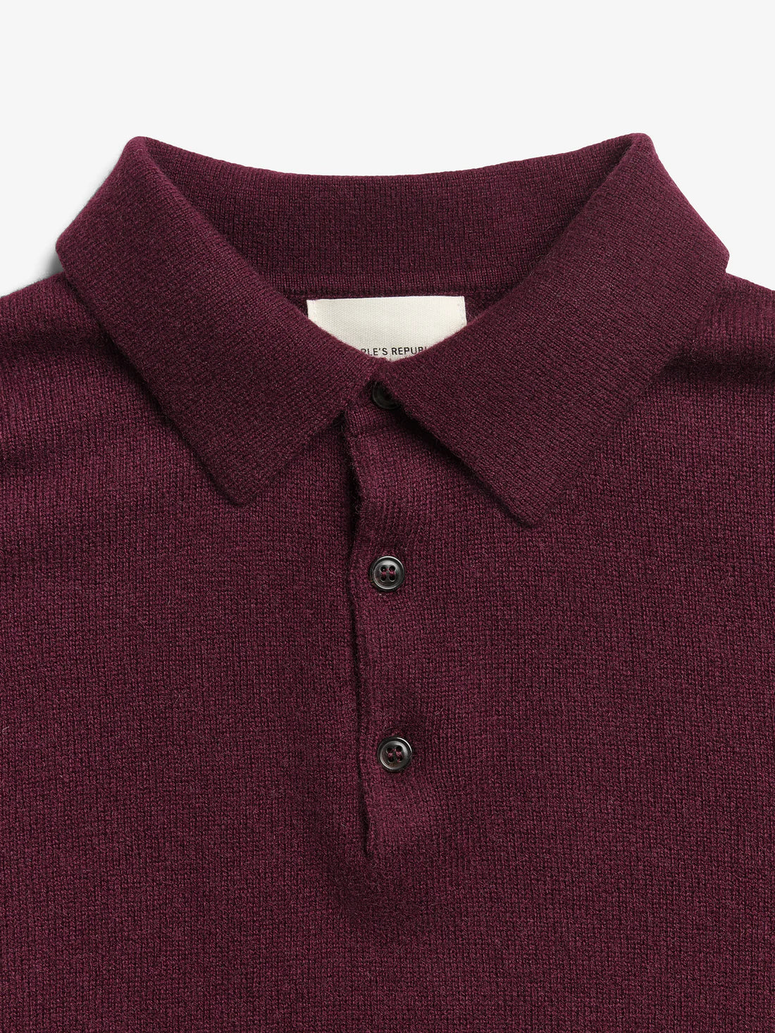 People's Republic of Cashmere  | Original Polo | Bordeaux