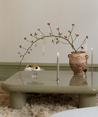 Ester & Erik Kalenderlys | Cylindrisk lys 28cm | No. 22 'Linen Grey'