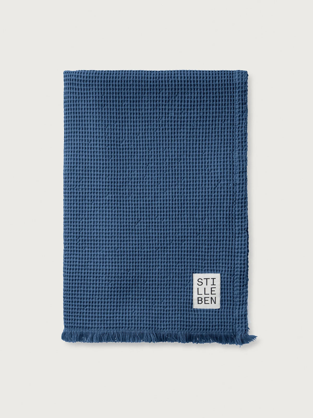 Stilleben Towel Waffle | Indigo Blue | 80 x 160 cm | Håndklæde