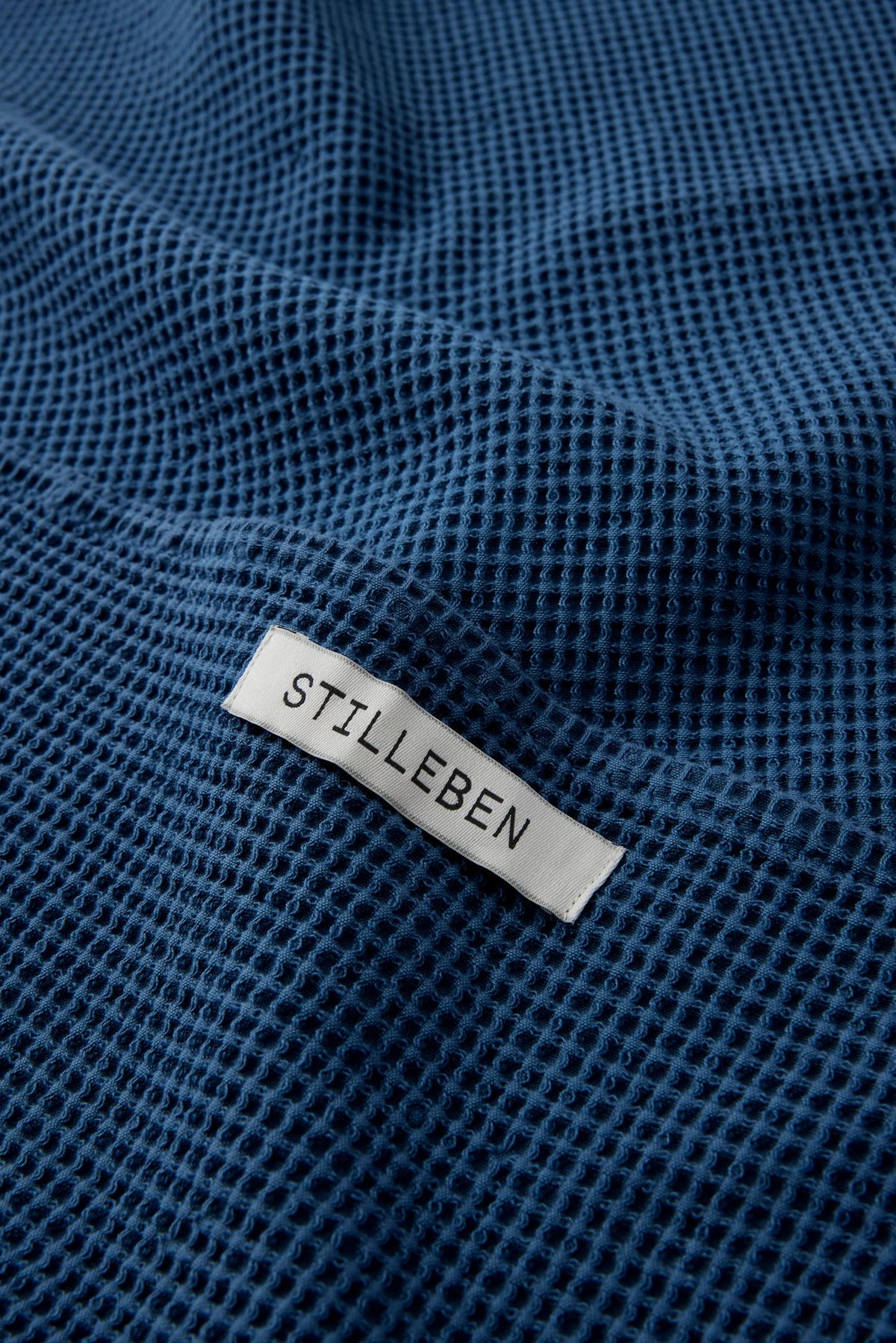 Stilleben Tea Towel Waffle | Indigo Blue | 50 x 70 cm | Viskestykke