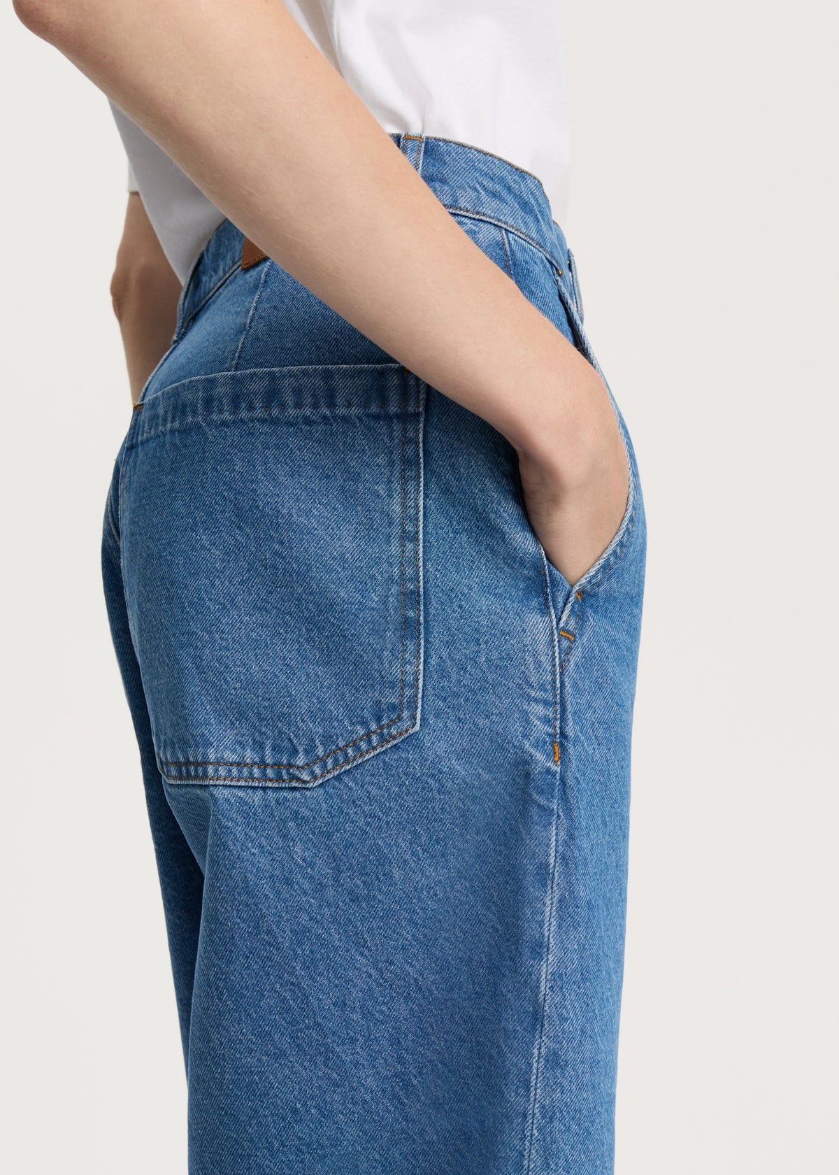 Aiayu Carlo Denim Shorts | Clear Blue