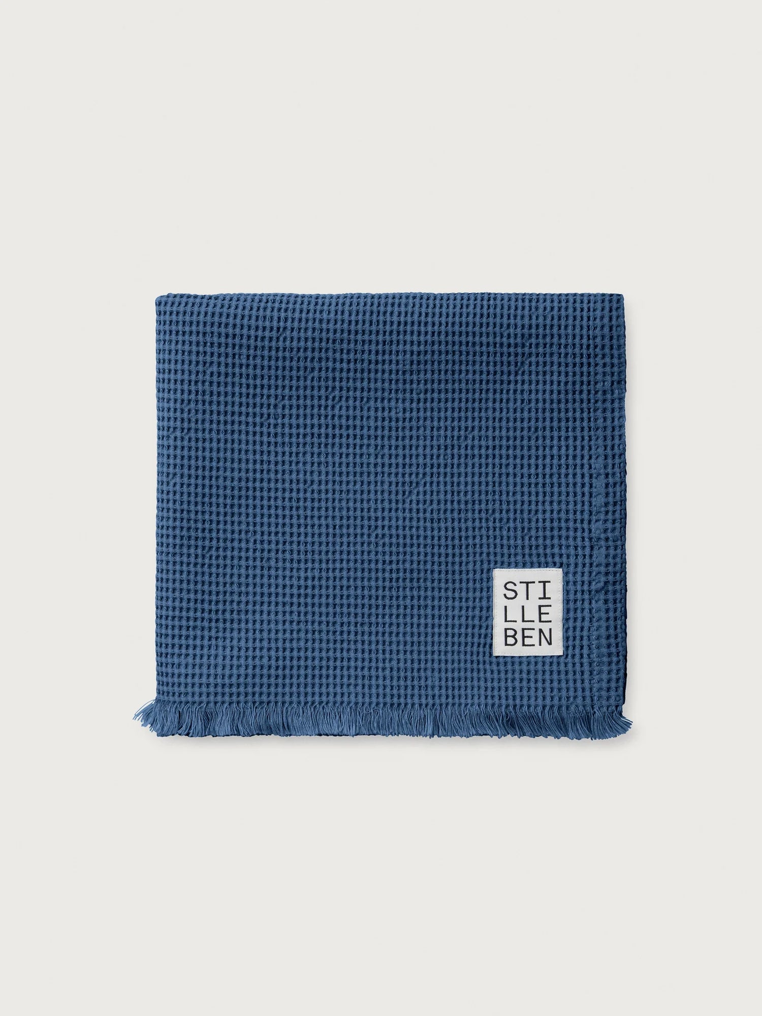 Stilleben Hand Towel Waffle | Indigo Blue | 55 x 100 cm | Håndklæde