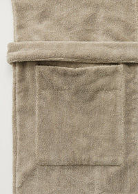 Aiayu Hooded Bathrobe Terry | Dried Linen | Badekåbe
