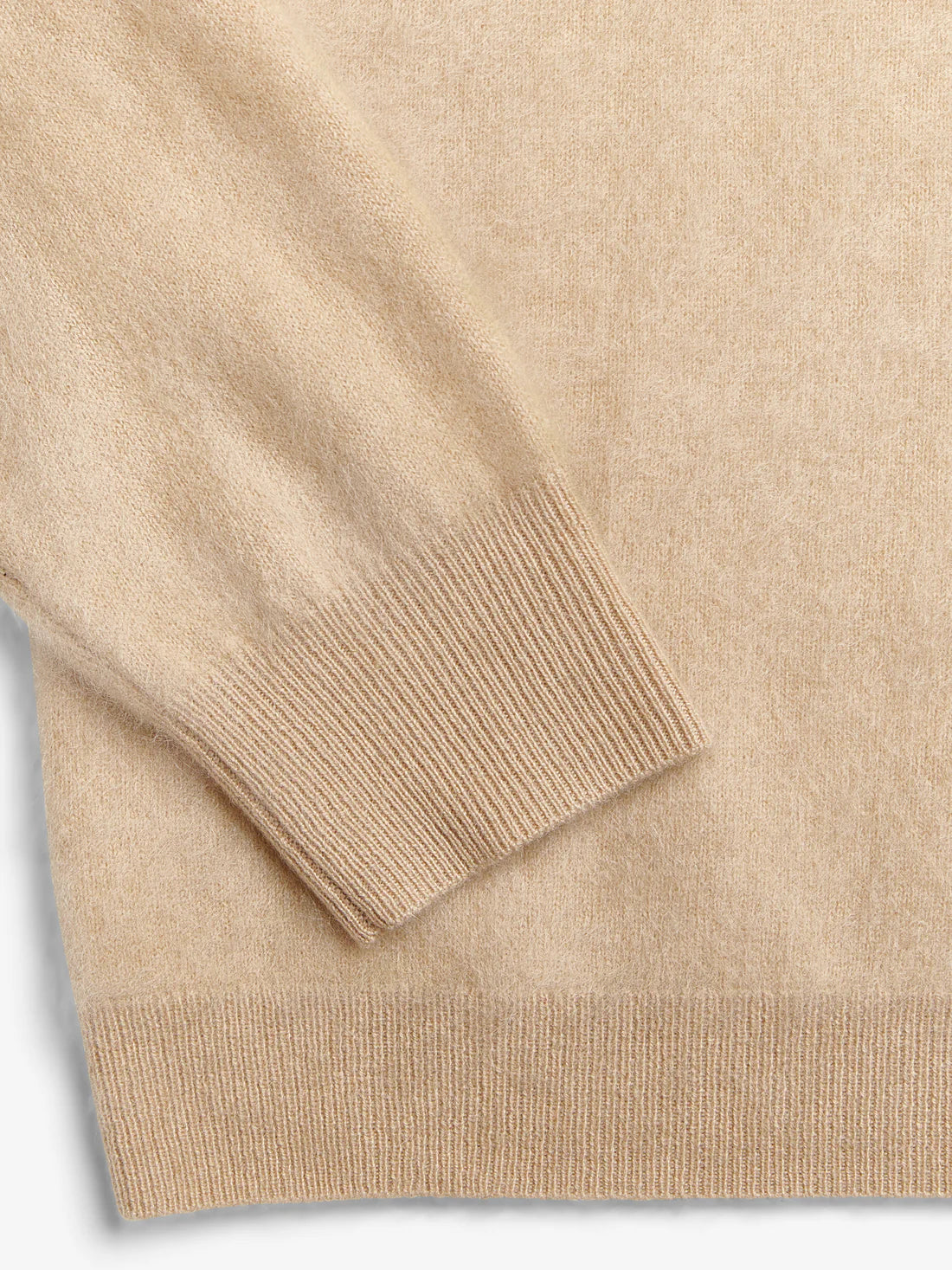 People's Republic of Cashmere  | New Brushed Roundneck | Camel