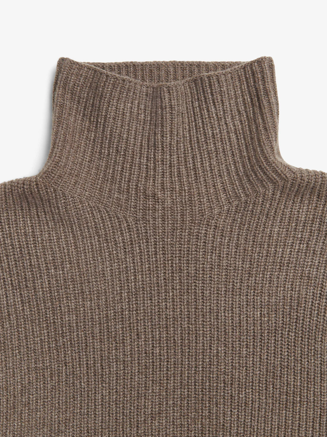 People's Republic of Cashmere  | Premium Ribbed Turtleneck | Truffle