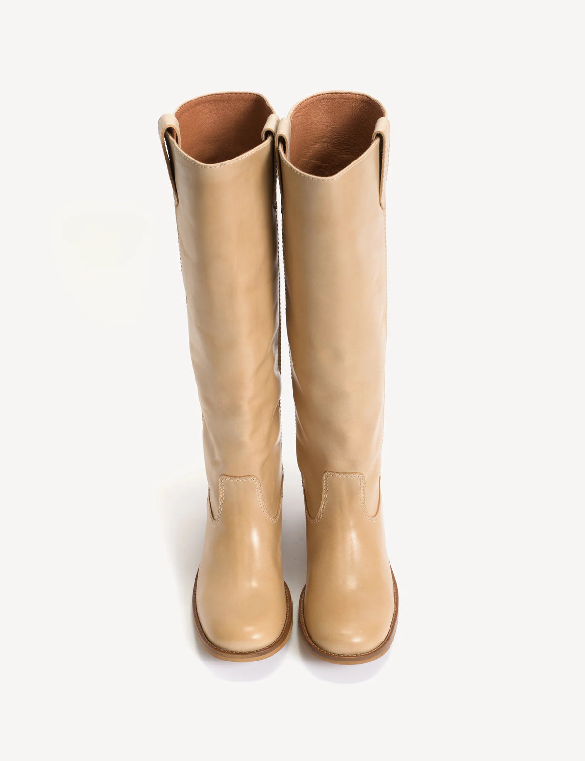 Dico Copenhagen Ann Gaucho Boot | Escovado Leather Light Tan