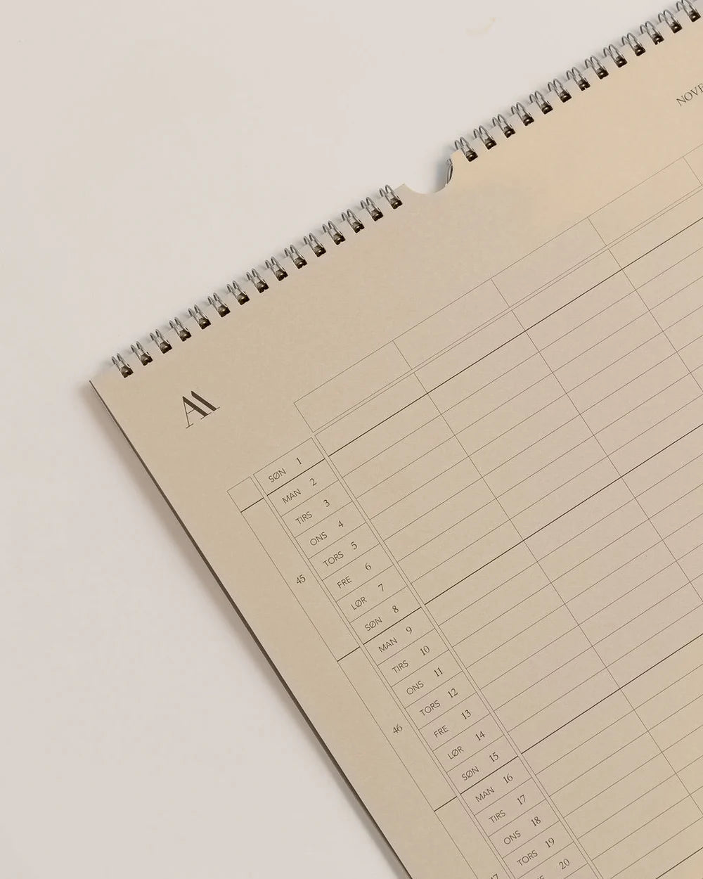 Atelier Aarhus | Vægkalender 2026