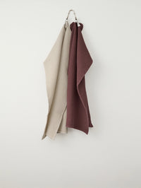 Stilleben Tea Towel Waffle | Rusty Brown | 50 x 70 cm | Viskestykke