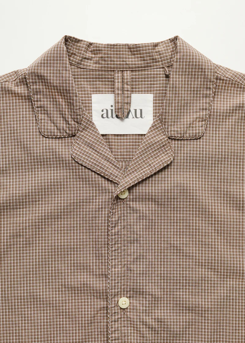 Aiayu Classic Pyjamas Check | Mix Fossil