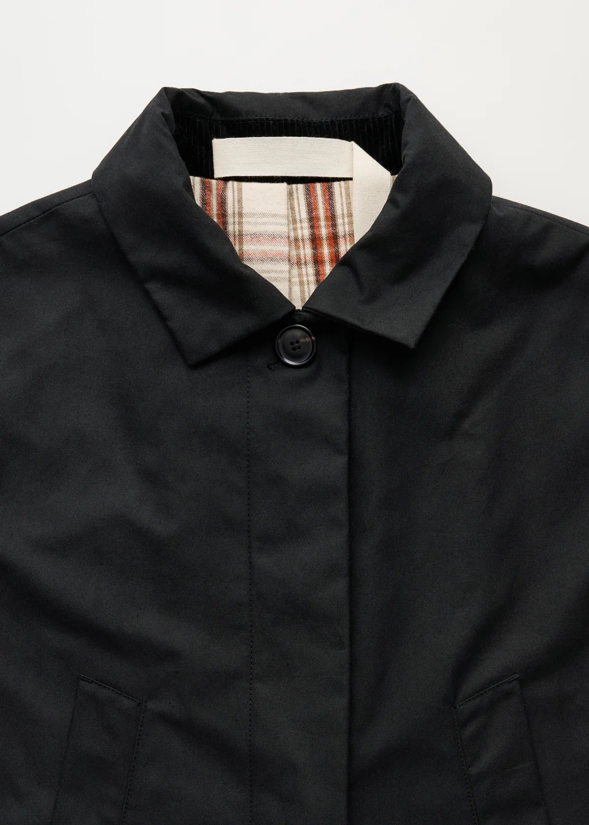 Aiayu Noor Coat Oilskin | Black