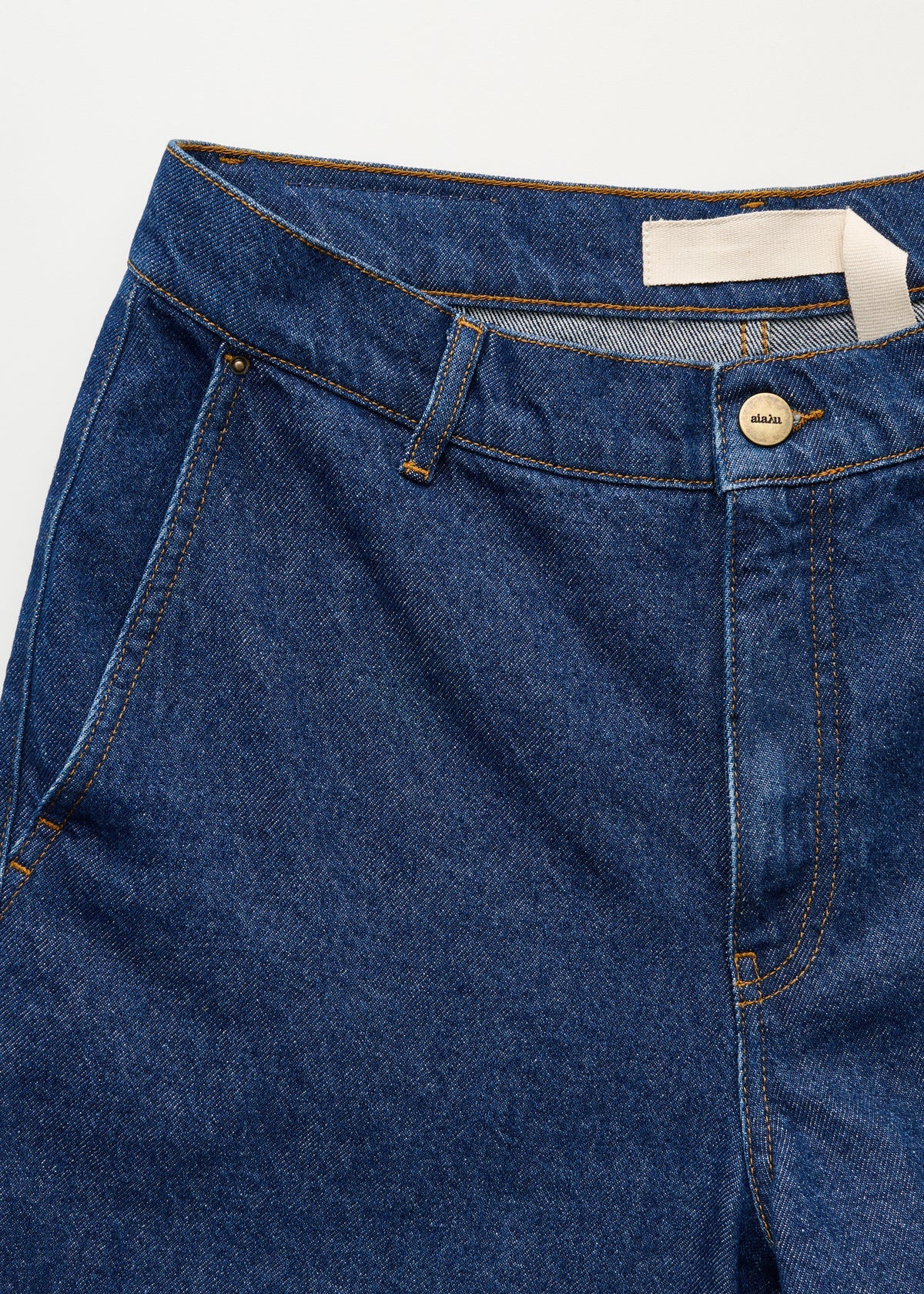 Aiayu Carlo Denim Shorts | Mid Blue