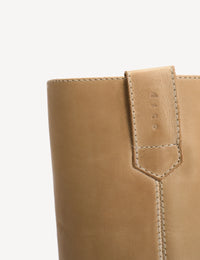 Dico Copenhagen Julia Gaucho Boot | Escovado Leather Light Tan