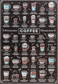 Coffee Lover's Jigsaw Puzzel | Puslespil | 500 Brikker