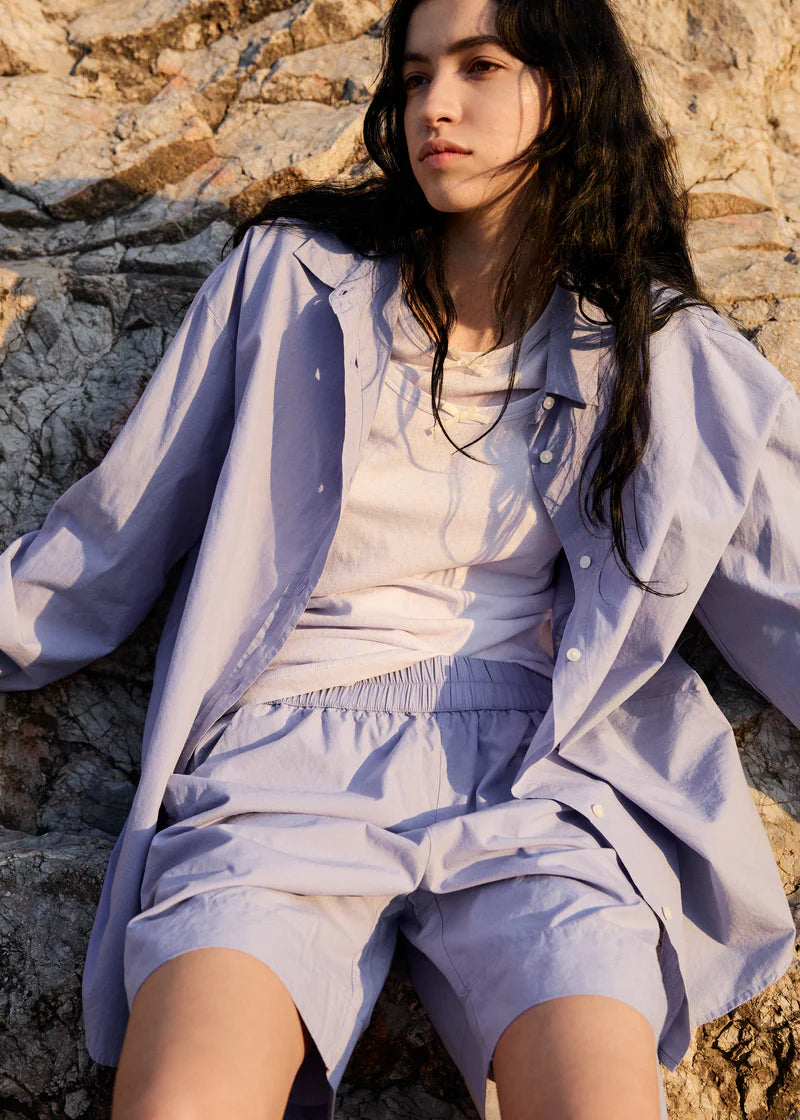 Aiayu Shirt 1407 | Lupine | Økologisk Skjorte