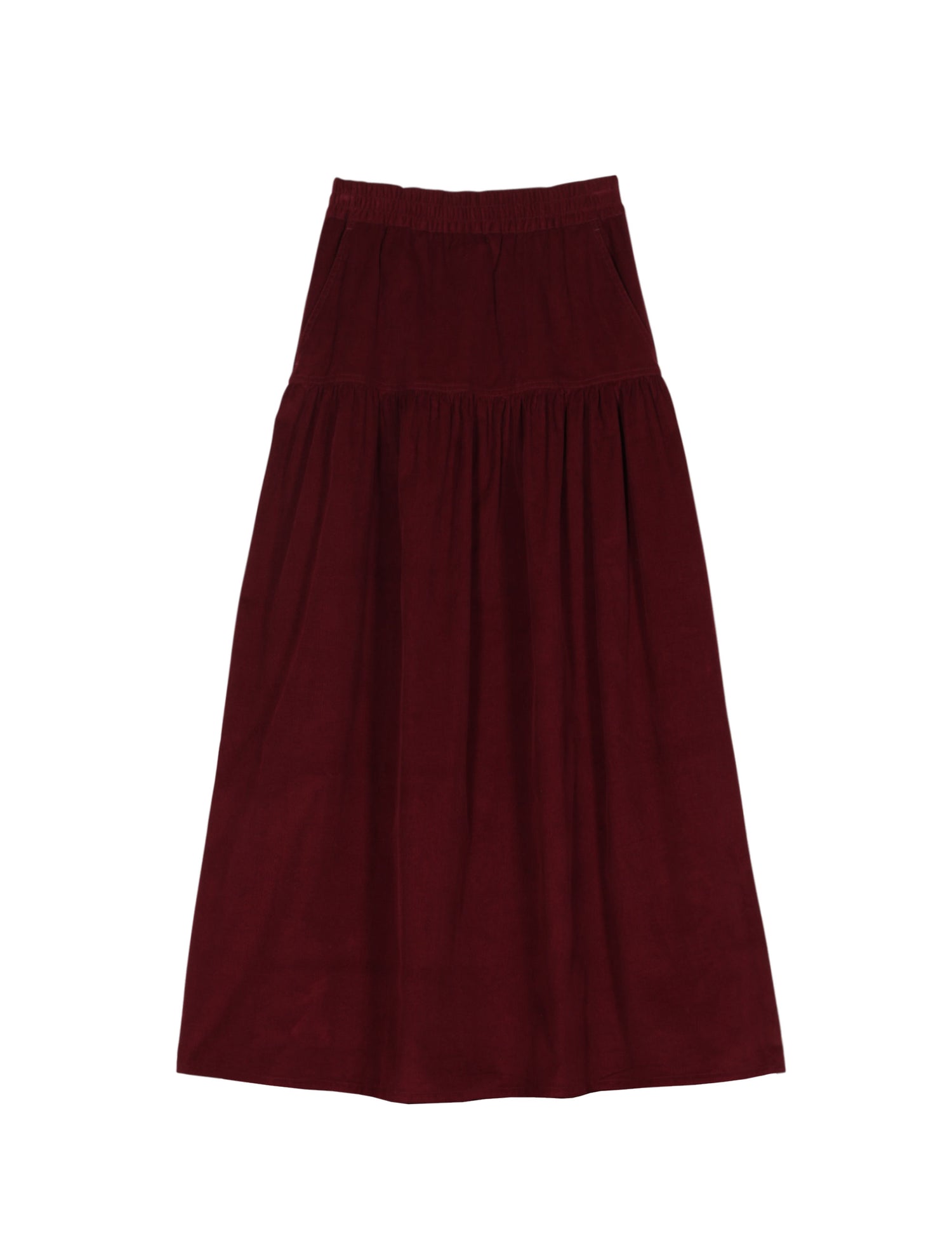 APOF Bodil Skirt | Red Plum | Baby Cord