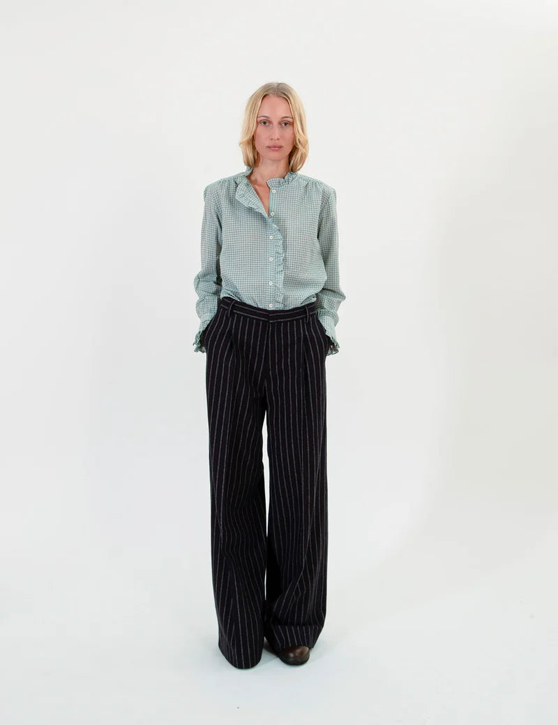 APOF Fia Pants | Navy Stripe