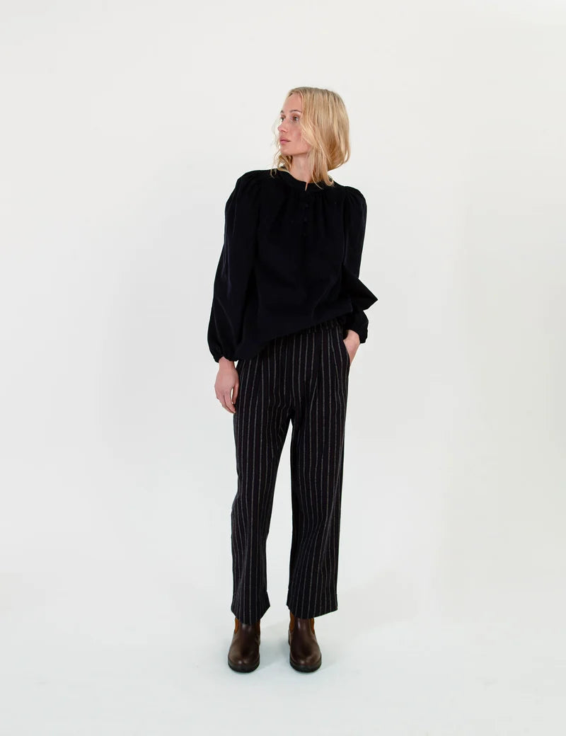 APOF Fran Pants | Navy Stripe