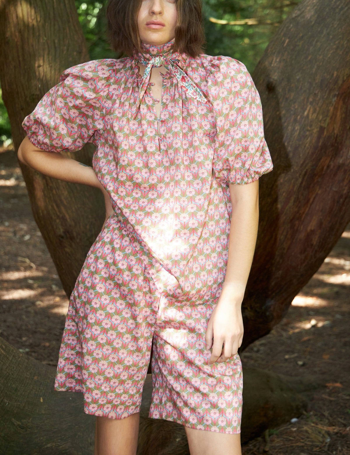 APOF Siggi Shorts | Chevron Rose