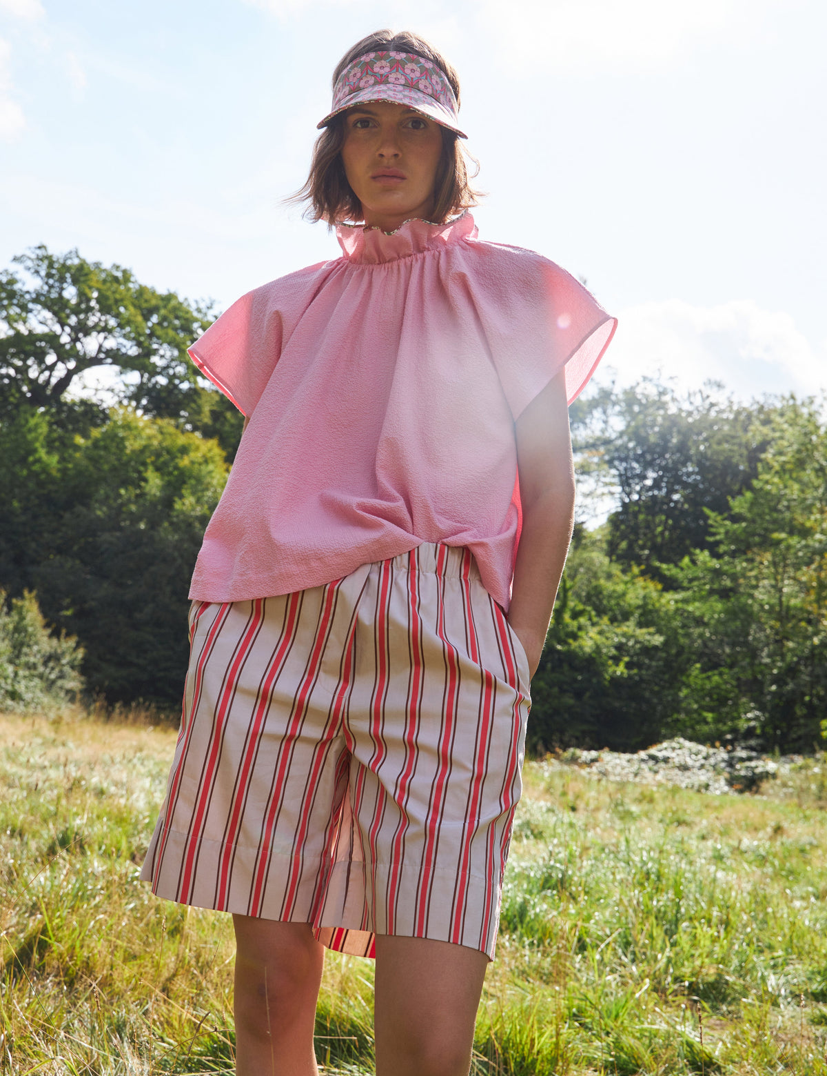APOF Siggi Shorts | Poppy Stripe