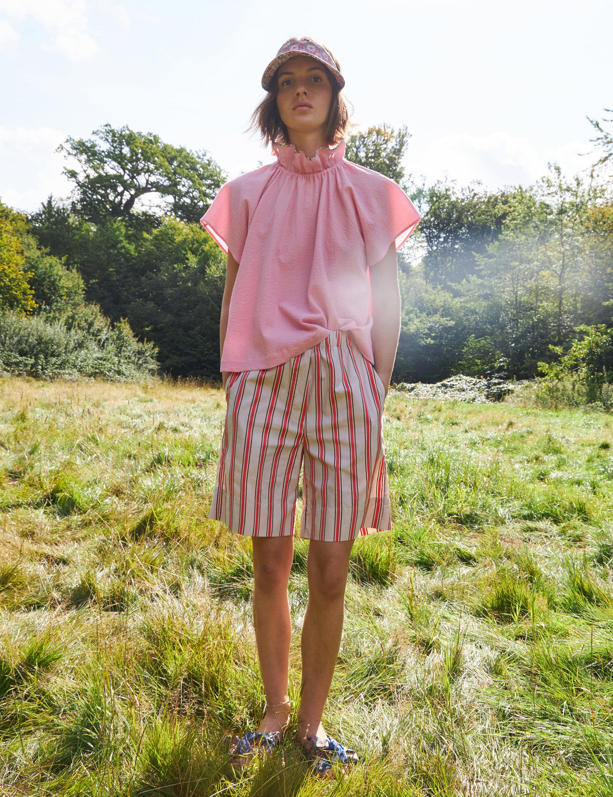 APOF Siggi Shorts | Poppy Stripe