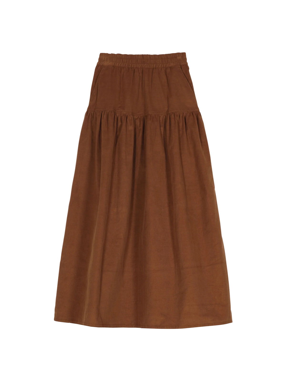APOF Bodil Skirt | Red Plum | Baby Cord