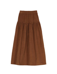 APOF Bodil Skirt | Red Plum | Baby Cord
