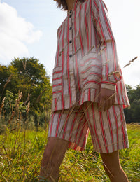 APOF Siggi Shorts | Poppy Stripe