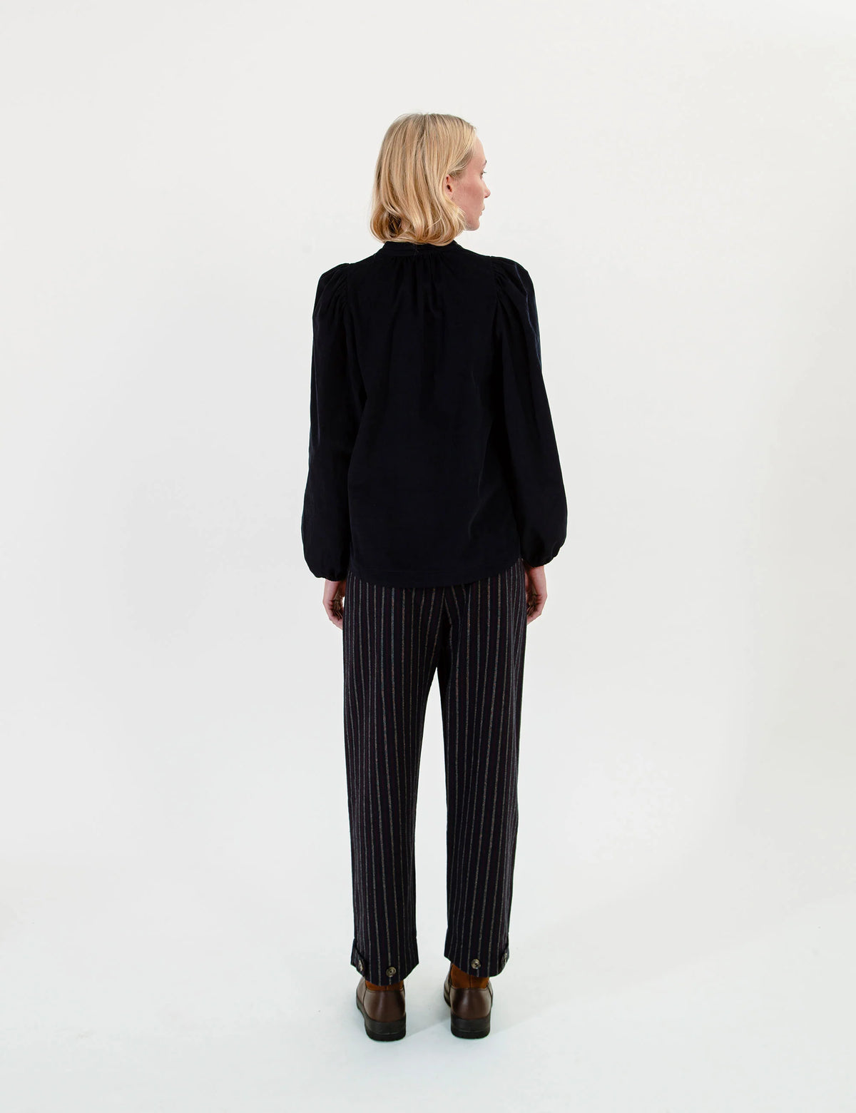APOF Fran Pants | Navy Stripe