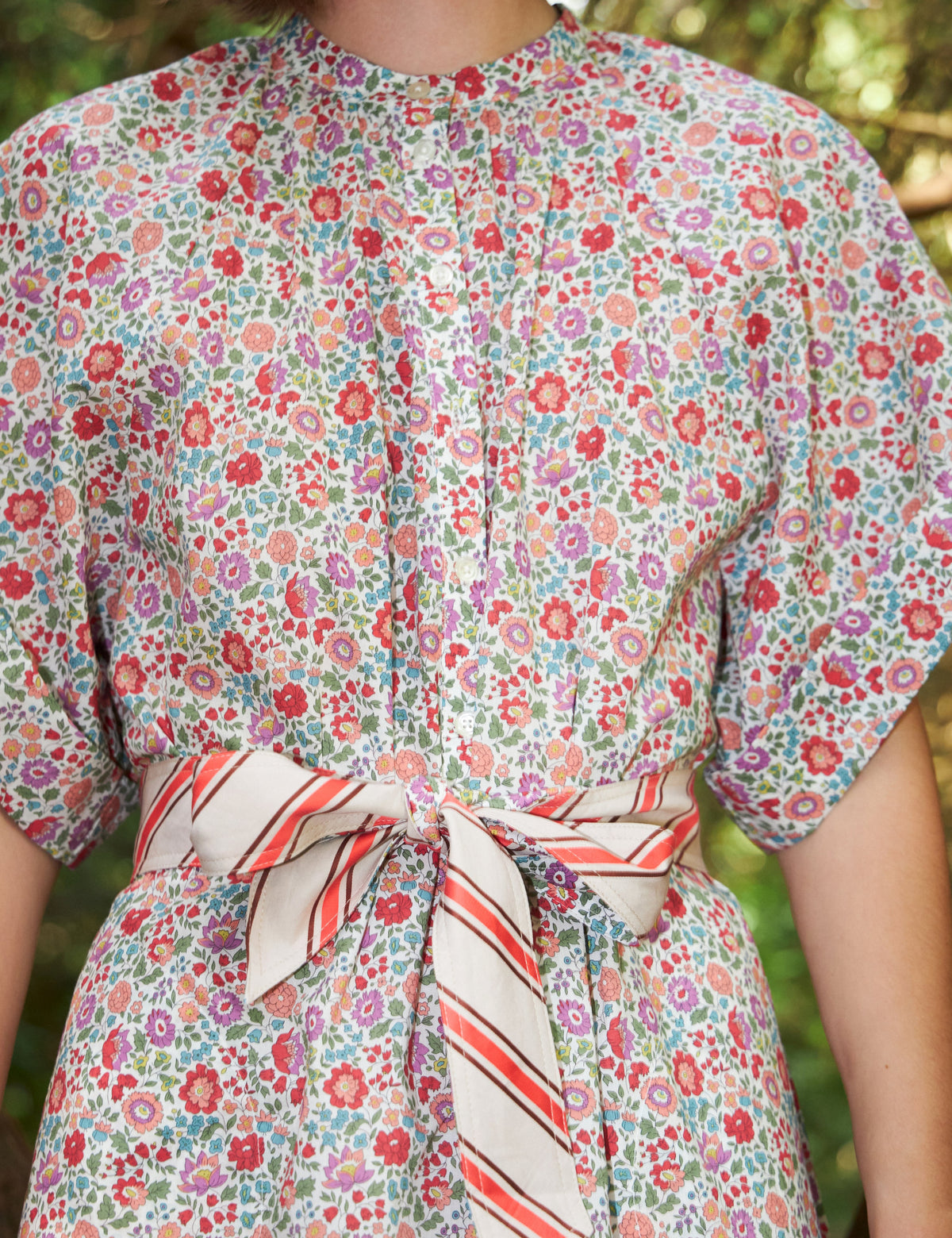 APOF Bow Bælte | Poppy Stripe/D'anjo