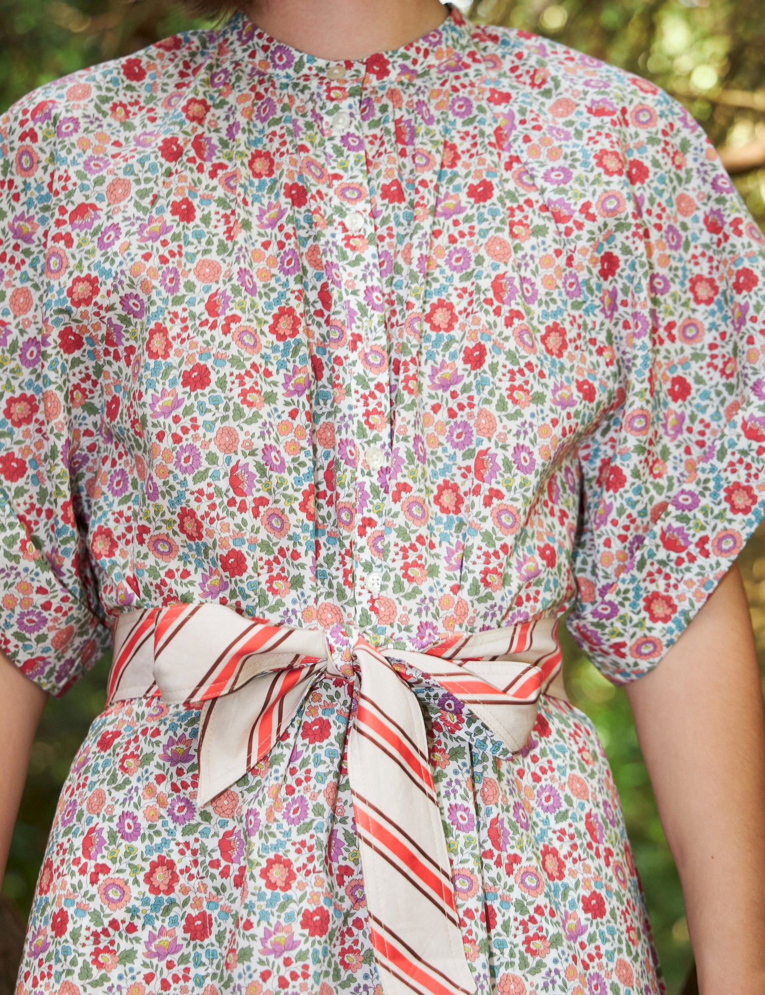 APOF Bow Bælte | Poppy Stripe/D'anjo