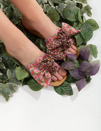 APOF Perle Sandal | Antheia/Chevron Rose