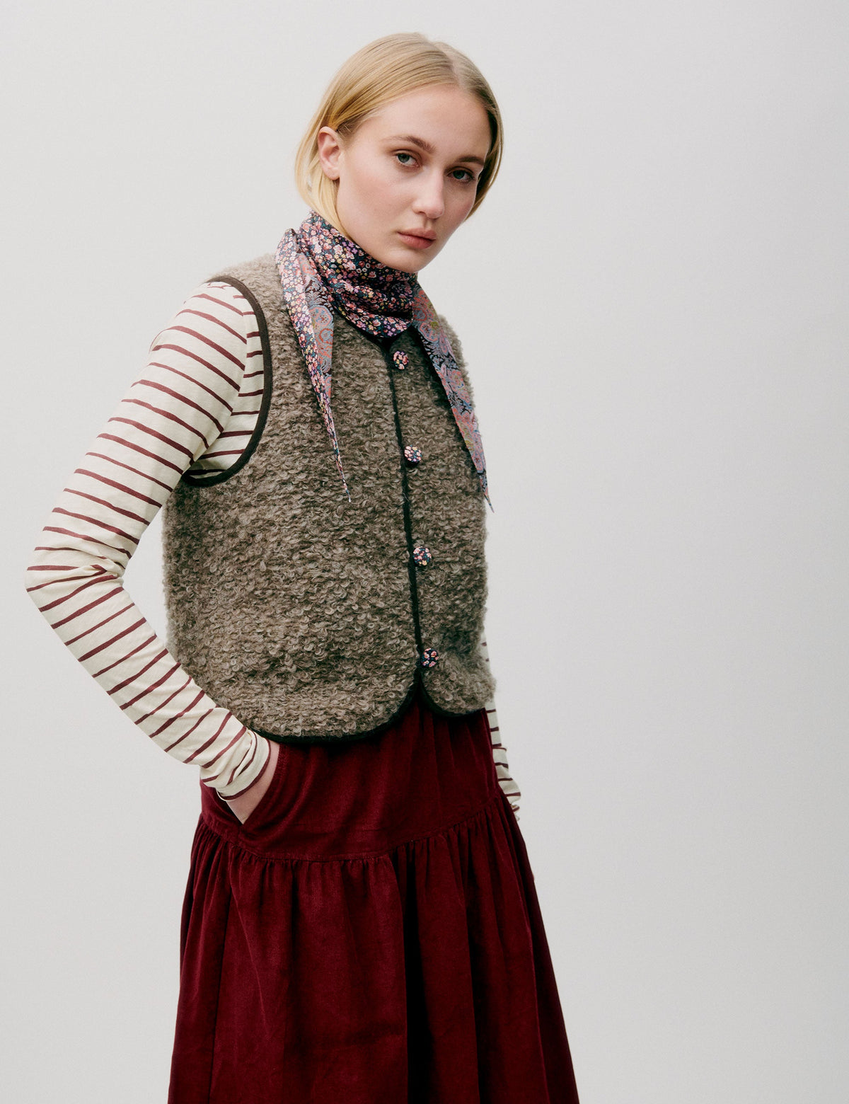 APOF Cinna T-shirt | Bordeaux