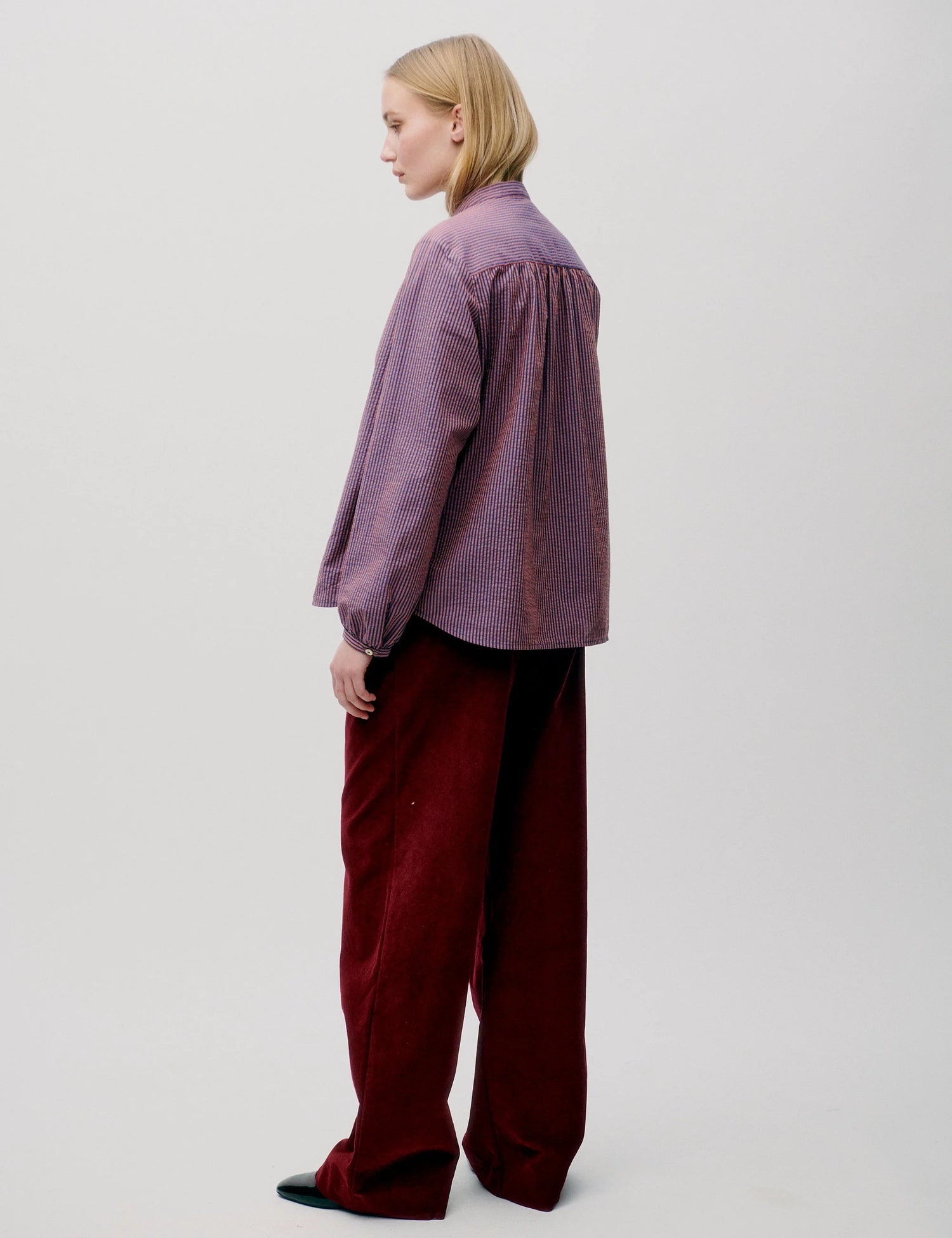 APOF Sissel Pants | Beaujolais | Baby Cord Stretch