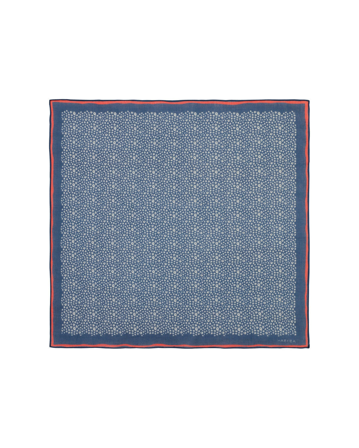 Habiba Autumn Leaf Bandana | Indigo