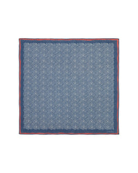 Habiba Autumn Leaf Bandana | Indigo