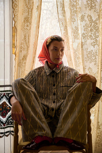 Habiba Autumn Leaf Bandana | Love