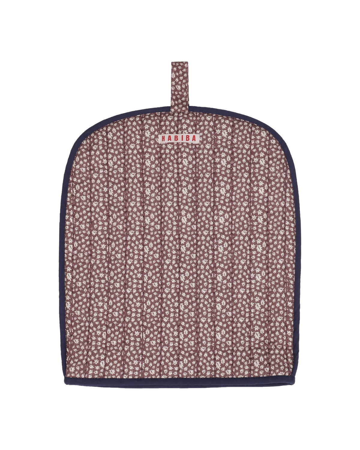 Habiba Autumn Leaf Coffee Cozy | Burgundy